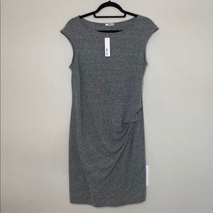 LA made grey dress.  NWT